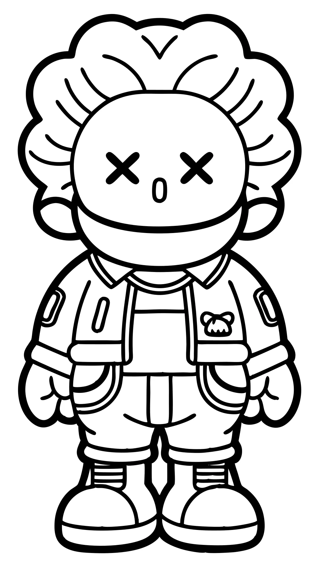 coloriages kaws